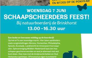 Flyer schaapscheerdersfeest markt