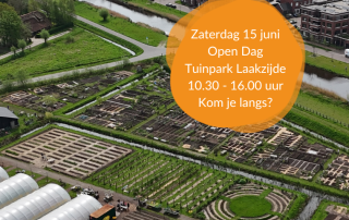 Open Dag 15 juni Land in Zicht op Tuinpark Laakzijde