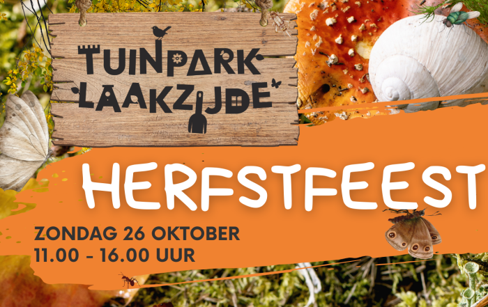 Het programma van Herfstfeest op Tuinpark Laakzijde is bekend. Het Theehuis van Land in Zicht is ook geopend.