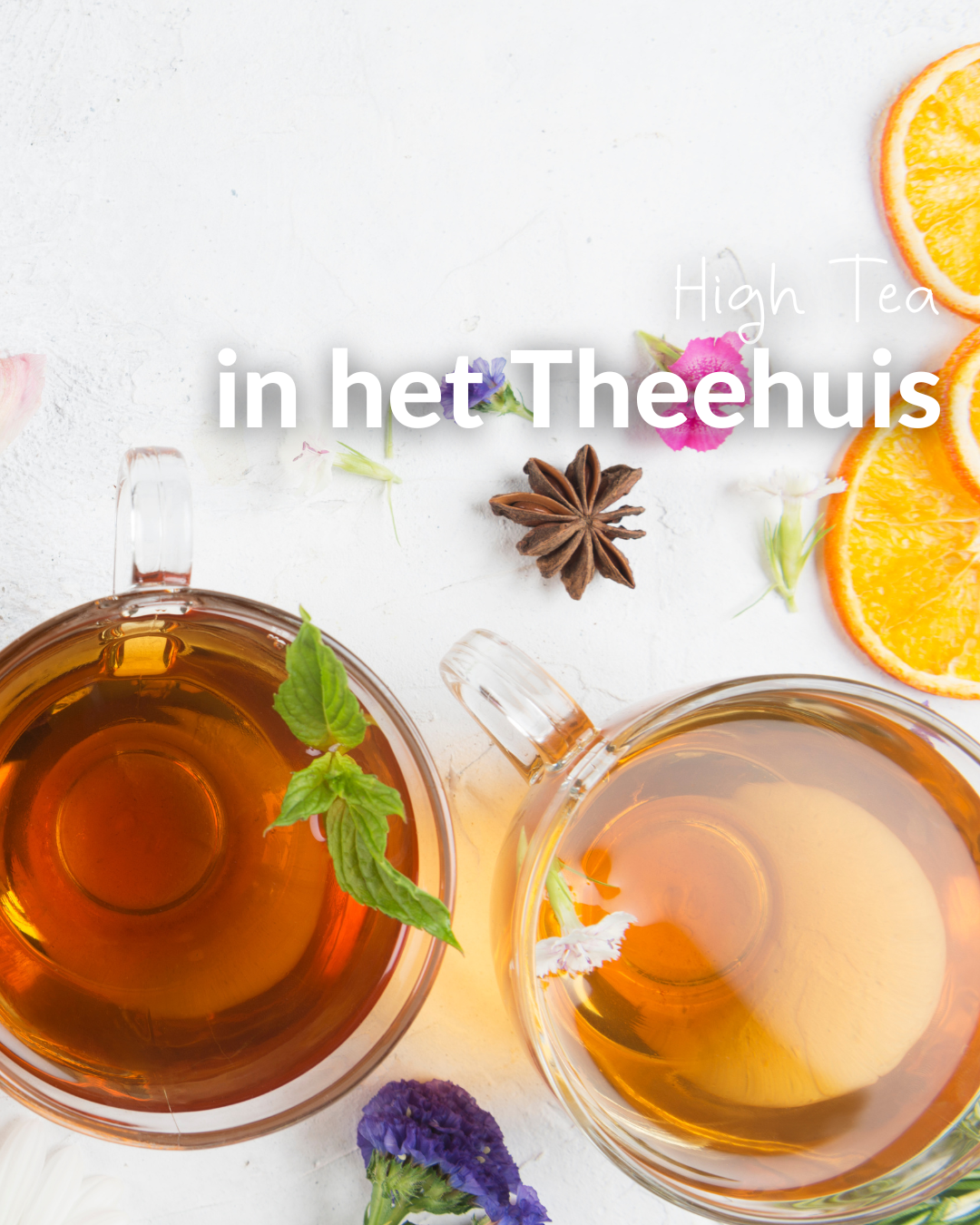 Geniet van een huisgemaakte high tea in het groene Theehuis van Land in Zicht in Amersfoort. Vers, lokaal en gezellig tussen tuin en erf.