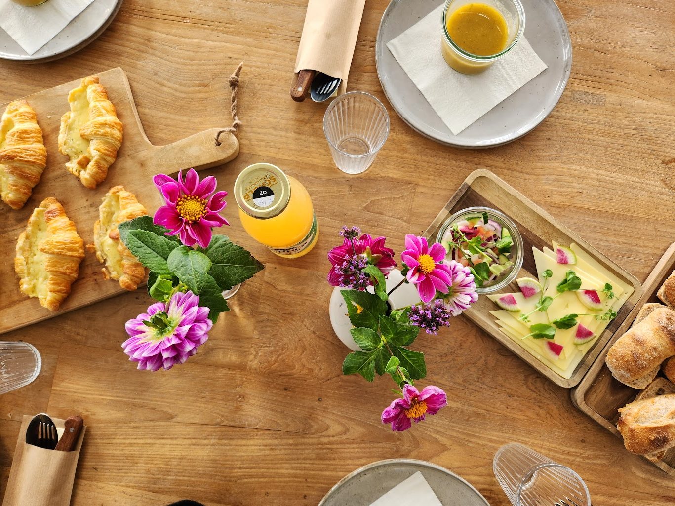 lunch theehuis begeleider land in zicht