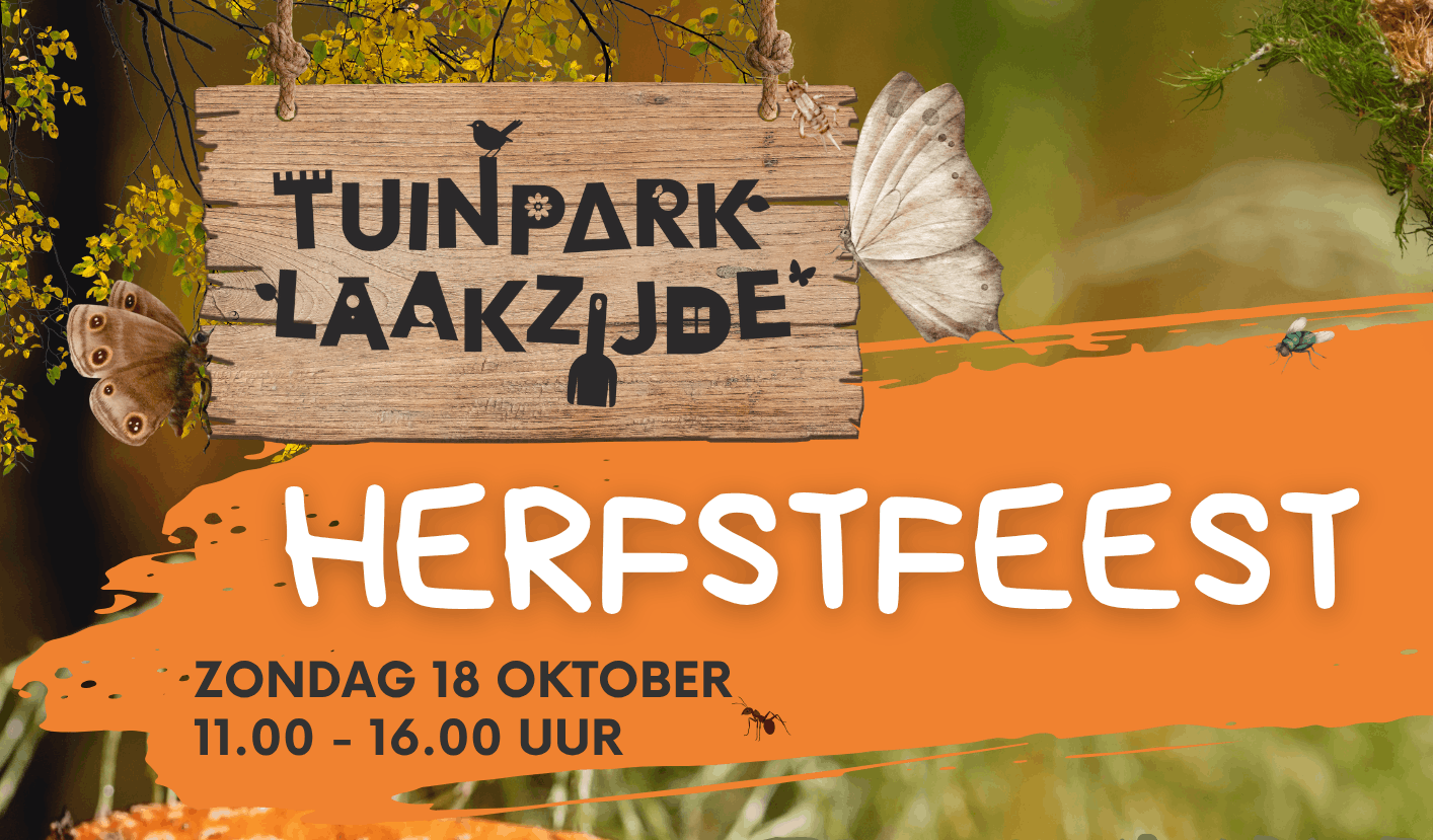 Herfstfeest op Tuinpark Laakzijde op zondag 18 oktober in Amersfoort.